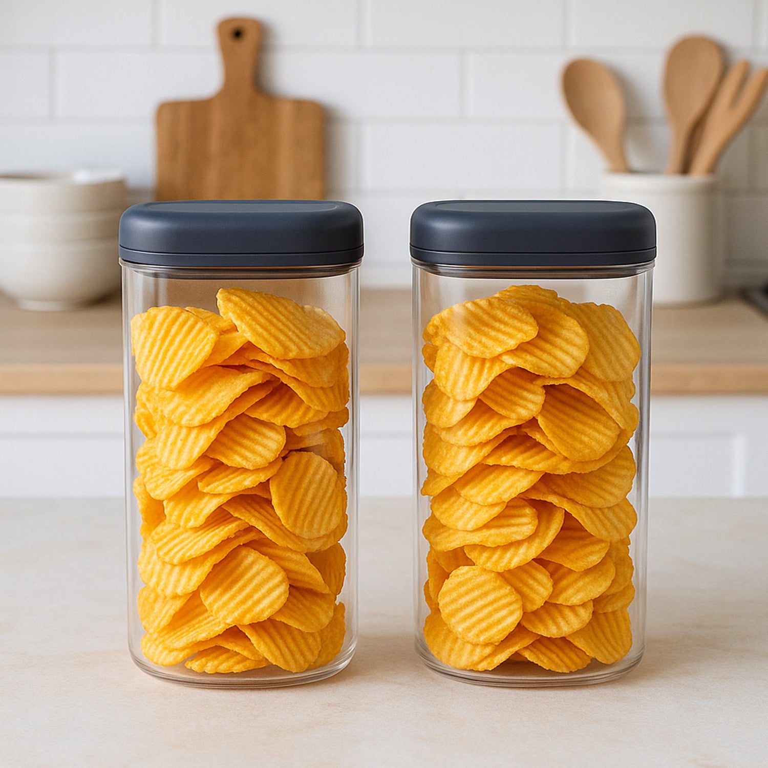 Supermom Airtight Kitchen Storage Containers – (2 Pc Set / 1500 ml) Supermom Airtight Kitchen Storage Containers – (2 Pc Set / 1500 ml)